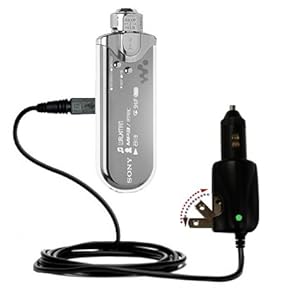 Car and Home 2 in 1 Combo Charger for the Sony Walkman NW-E507 - uses Gomadic TipExchange Technology Car and Home 2 in 1 Combo Charger for the Sony Walkman NW-E507 - uses Gomadic TipExchange Technology