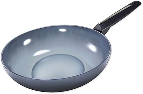 Moneta Azul Gres Nonstick 11.5-Inch Aluminum Wok