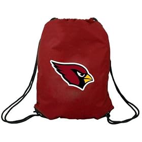 Arizona Cardinals Red Nylon Drawstring Backpack