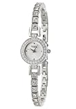 Caravelle by Bulova Women's 43L008 Crystal Accented Silver Dial Watch Caravelle by Bulova Women's 43L008 Crystal Accented Silver Dial Watch