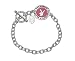 Playboy - CB2679 - Charms Femme - Platine - Or - Cristal