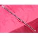 24'' Black Leather Bound Show Cane Made in England. Fibreglass Centre, Leather Covered, Metal Cap and Tip.