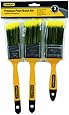 STANLEY BPST07223 Comfort Grip Paint Brush Set, Polyester, 3-Piece