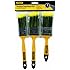 STANLEY BPST07223 Comfort Grip Paint Brush Set, Polyester, 3-Piece