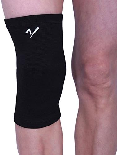 Lowman High-Elastic Nylon Sports Kneepad Warm Kneepad-Black