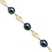 Tahitian Black Pearl Bracelet in 14K Yellow Gold