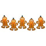Kurt Adler 10-Light Gingerbread Light Set