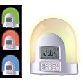 Wake Up Light Color Lichtwecker Wecker mit Aufwachlicht, LED-Lichteffekten und Naturkl�ngen
