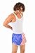Costume Agent USA American Flag Running Shorts
