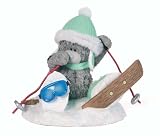 Me To You Bear Figurine - Taking a Tumble  Xmas 2008