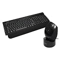 Tastatur / Maus LogiLink wireless mit Ladestation black