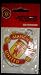 OFFICIAL MANCHESTER UNITED F.C  AIR FRESHENER WITH CLUB CREST..