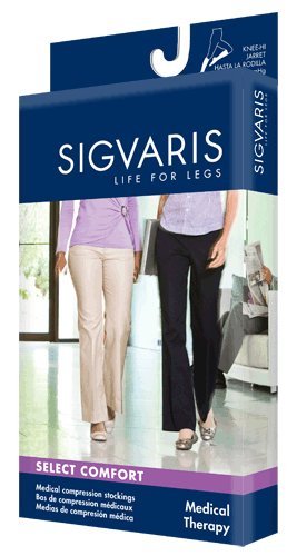 Sigvaris Select Comfort Maternity Pantyhose Women's Closed Toe 20-30mmHg, S3, Black