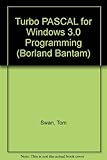 Turbo Pascal for Windows 3.0 programming
