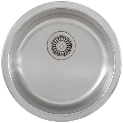 Ticor S905 Undermount Overmount Stainless Single Bowl Kitchen Sink
