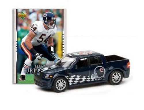 Chicago Bears - Brian Urlacher 2007 Upper Deck Collectibles NFL Ford SVT Adrenalin Concept with Card
