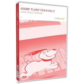 Adobe Flash Pro CS4 & CS3 Core Video Training (Mac/PC DVD)