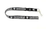 NFL Oakland Raiders Lanyard, Blackout