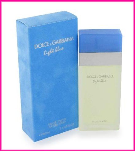 Women's Light Blue by Dolce & Gabanna Eau de Toilette Spray - 3.4 oz.