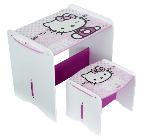 Worlds Apart 461HEK01 Hello Kitty Tisch und Stuhl
