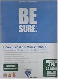 Revue F-Secure  / F-Secure Anti-Virus 2007 - Licence + 2 ans de services de maintenance et d'assistance technique standard - 3 utilisateurs - Win - français