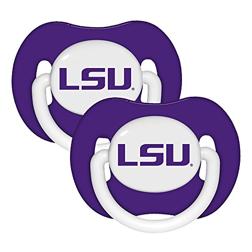 Baby Fanatic Pacifier (2 Pack) - Louisiana State University Team Colors