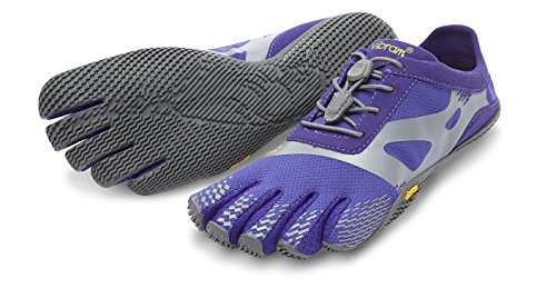 Vibram Women's KSO Evo Cross Training Shoe, Purple/Grey,38 EU/7 M US
