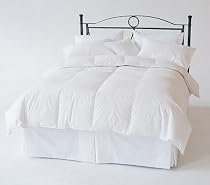 Ultra Light White Down Comforter, Twin-Full-Queen-King-California King, 550 Fill Power by Daniadown, Full