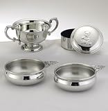 Empire Silver Pewter Porringer Brite