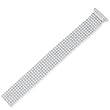 14K White Gold Balinese Bead Bracelet - 7.25 inches