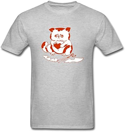 UVGV36 Sad Kitten Cat Animal Nature Cute Cotton Men's T-Shirts