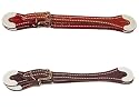 Tory Leather Rawhide Overlay Western Spur Straps