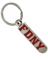 SILVER FDNY KEY RING
