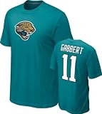 Blaine Gabbert #11 Teal Nike Jacksonville Jaguars Name & Number T-Shirt