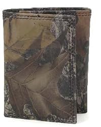 Mossy Oak Leather Tri-fold Wallet
