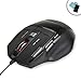 ENHANCE GX-M1 High Precision 6-Button Optical Gaming Mouse w/ 3500 DPI & Color-Changing LED Body for Battlefield 3 , Call of Duty: Black Ops II , Diablo 3 , Dota 2 , Civilization 5 , League of Legends and Much More - Bonus Cleaning Cloth & Accessory Bag