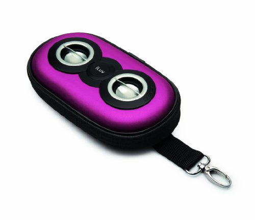iLuv iSP110 Portable Amplified Stereo Speaker Case (Pink) iLuv iSP110 Portable Amplified Stereo Speaker Case (Pink)