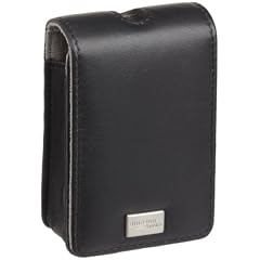 AmazonBasics Kameratasche Leder f�r Digitalkameras M1 schwarz