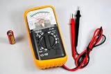 Produkt-Bild: Sinometer Tasche Analog-Multimeter, w / Holster YG 188,Abmessungen (LBH): 120 x 60 x 27mm ,Drehschalter mit 16 Positionen f&uuml;r die Funktion und Bereichswahl
