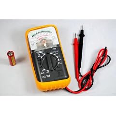 iClever� Sinometer Tasche Analog-Multimeter ,Drehschalter mit 16 Positionen f�r die Funktion und Bereichswahl