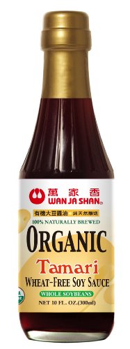 Wan Ja Shan Organic Wheat-free Tamari 10oz (Pack of 6)