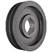 Martin Conventional Taper Bushed Sheave, C Belt Section, 2 Grooves, Class 30 Gray Cast Iron