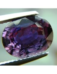 Unheated Untreated Natural Violet Purple Ceylon Sapphire (EMIL) 4.08 carat