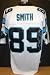 Steve Smith Autographed Carolina Panthers EQT White Jersey ~ Steve Smith Authenticity