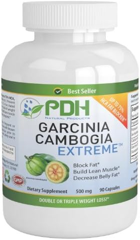 Pure Garcinia Cambogia Extract-75% HCA - Appetite Suppressant, Carb Blocker & Effective Fat Burner Weight Loss Supplement