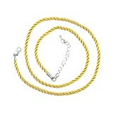 Necklace Cord For Pendants - D5 - Twisted Triple Strand Silk / Satin + 2
