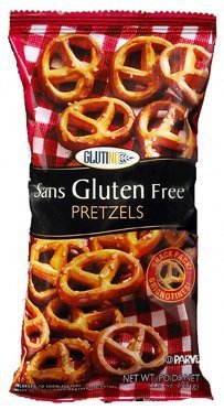 Glutino Pretzel Twists, 14.1-Ounce Bags (Pack of 12)