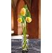 New Artificial Calla Lily Liquid Illusion w/Leaf Arrangment Yellow/Pink Beautiful Amazing
