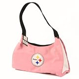 Pittsburgh Steelers Purse / Handbag (13 x 6 x 5) - Pink