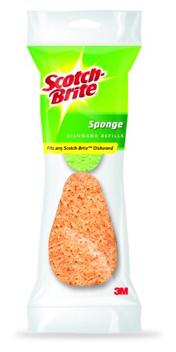 Scotch-Brite Cellulose Sponge Dishwand Refills, 2-Count (Pack of 7)